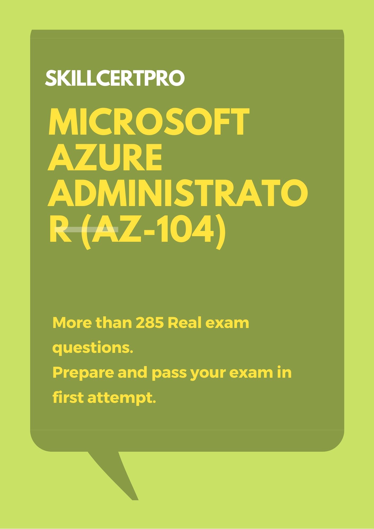 Microsoft Azure Administrator (AZ-104) Practice Exam Test 2020 ...